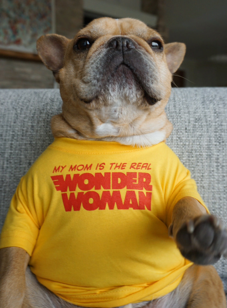 Wonder Mom Dog Tee