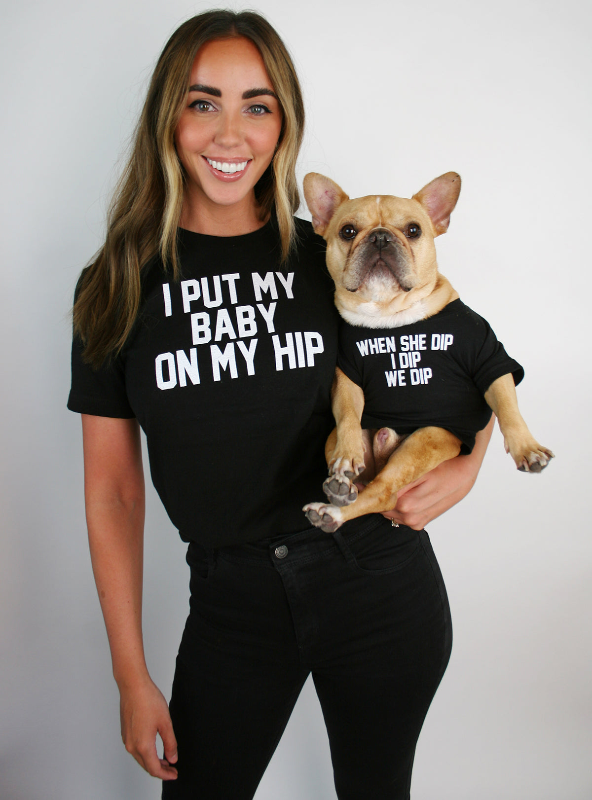 Baby On My Hip Matching T-Shirt Set