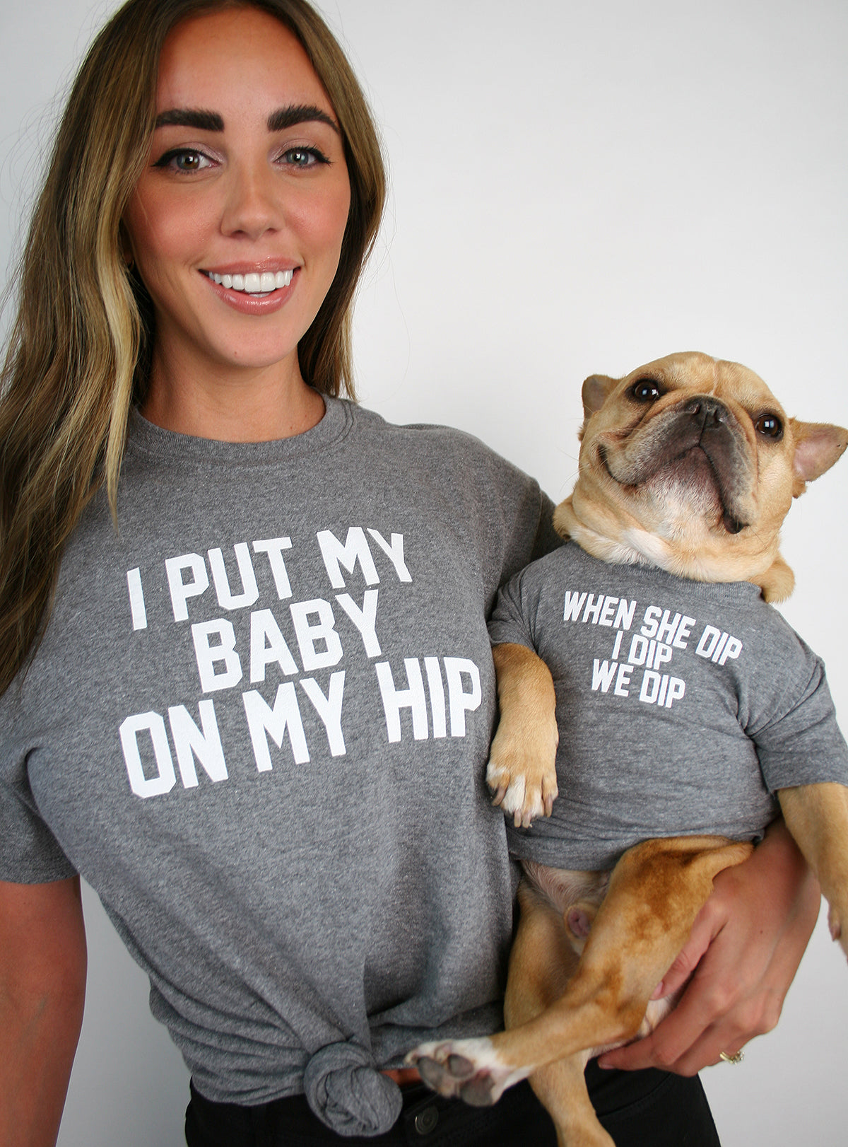Baby On My Hip Matching T-Shirt Set