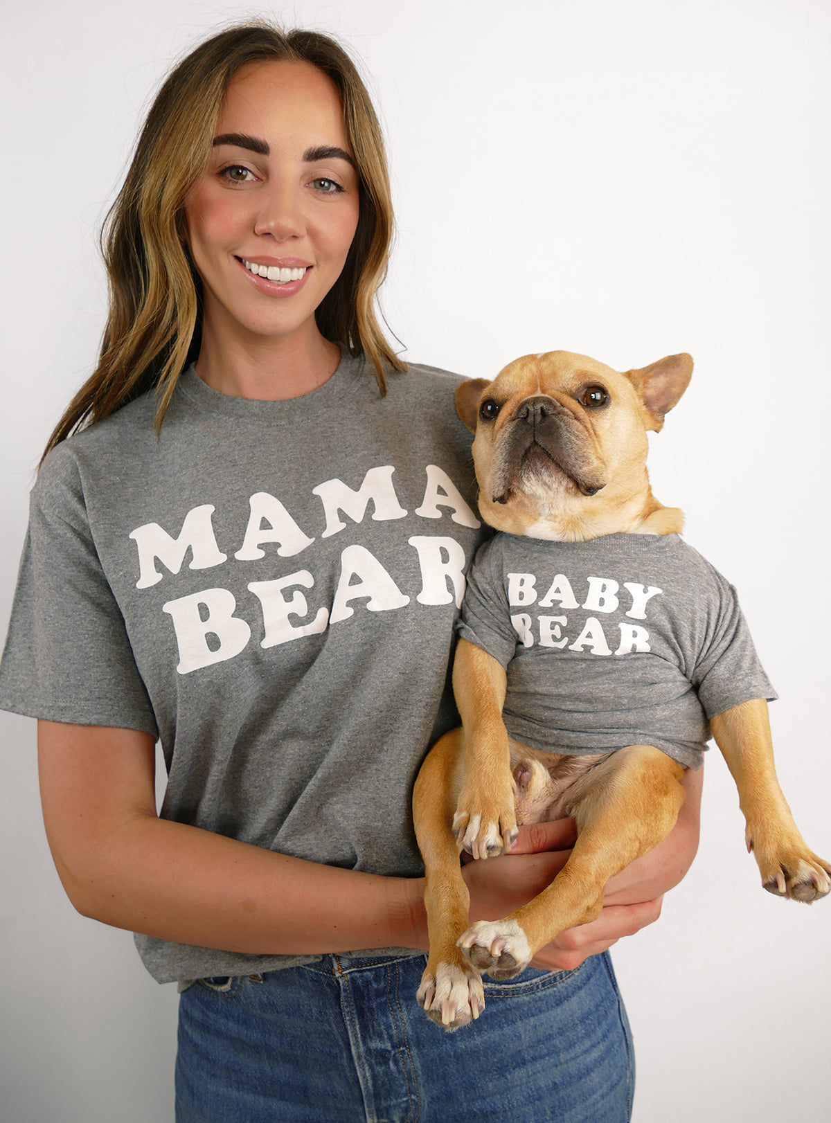 Mama Bear + Baby Bear Matching T-Shirt Set
