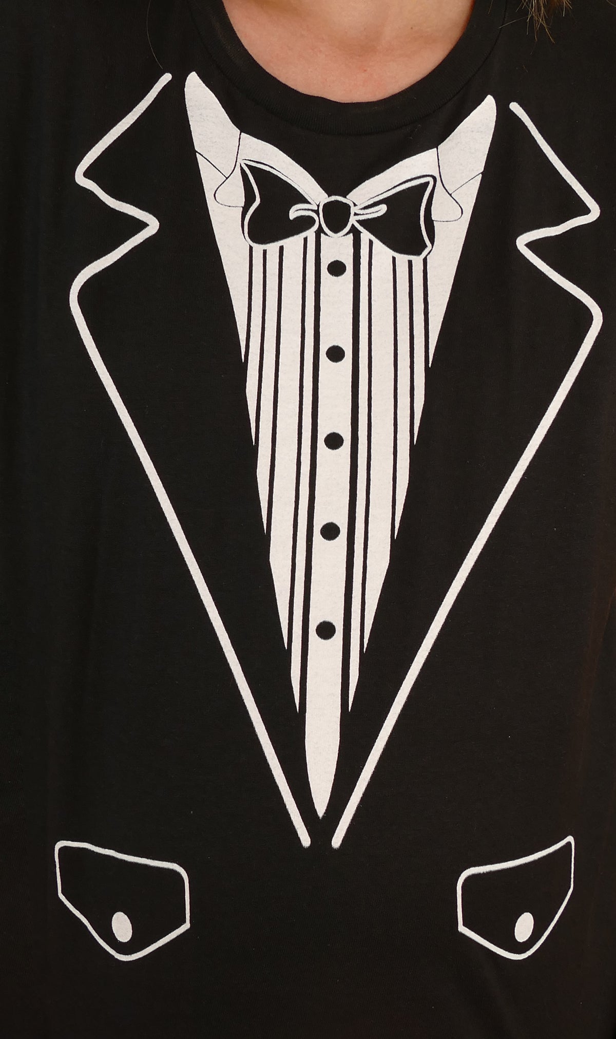 Tuxedo Long Sleeve Tee