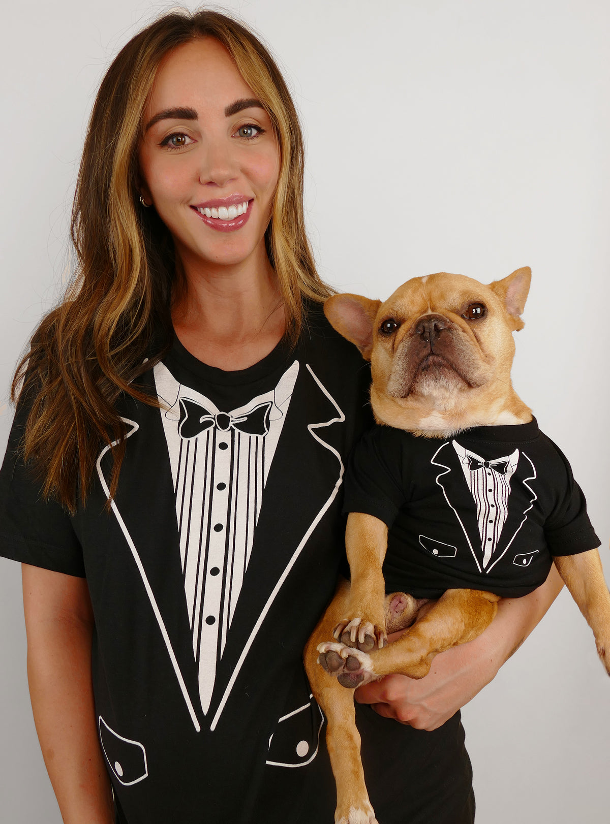 Tuxedo Matching T-Shirt Set