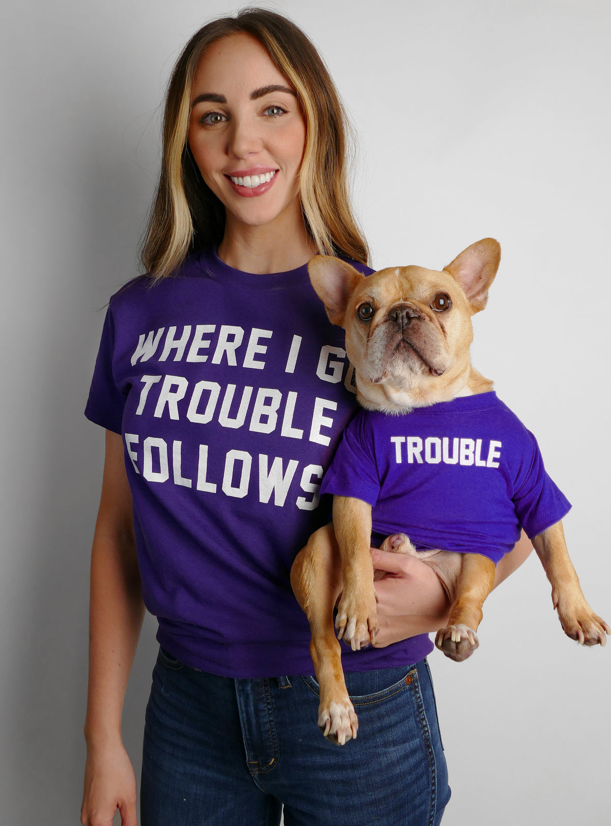 Trouble Follows Tee
