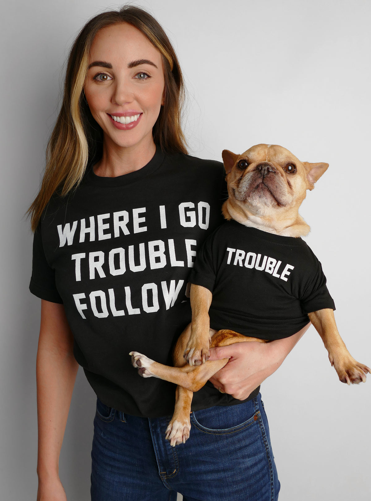 Trouble Follows Tee