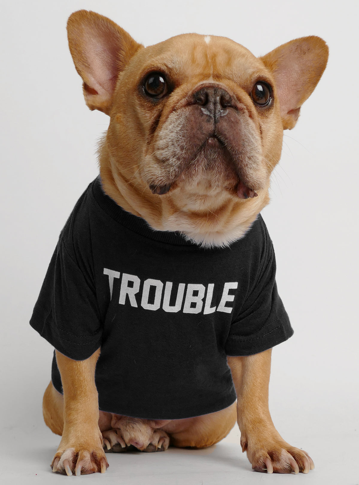 Trouble Follows Matching T-Shirt Set