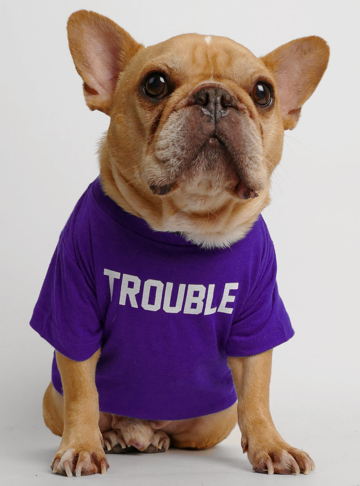 Trouble Follows Matching T-Shirt Set
